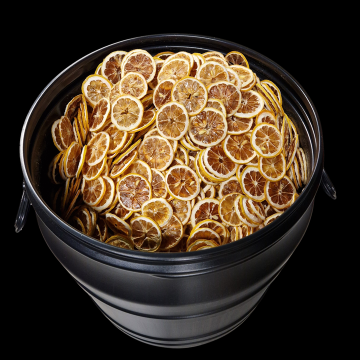 Dried Yellow Lemon Slices