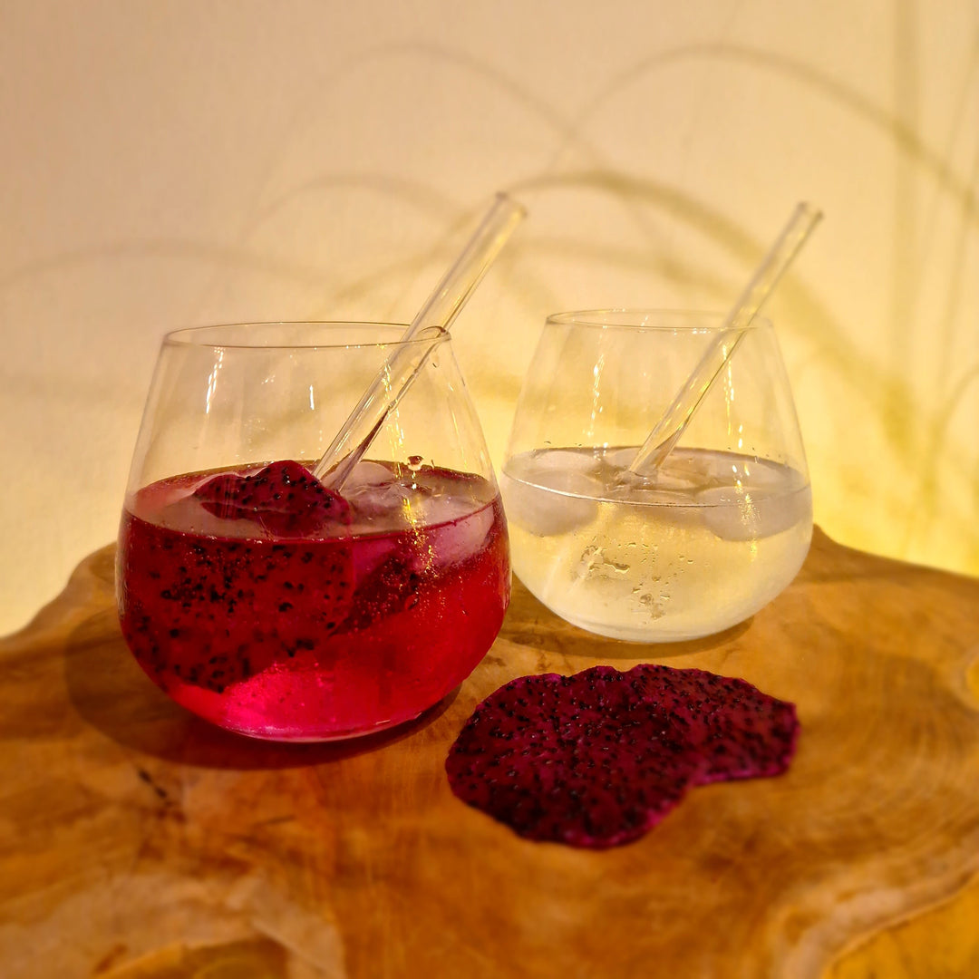 Dried Red Pitahaya Slices