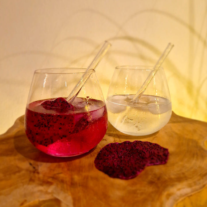 Dried Red Pitahaya Slices