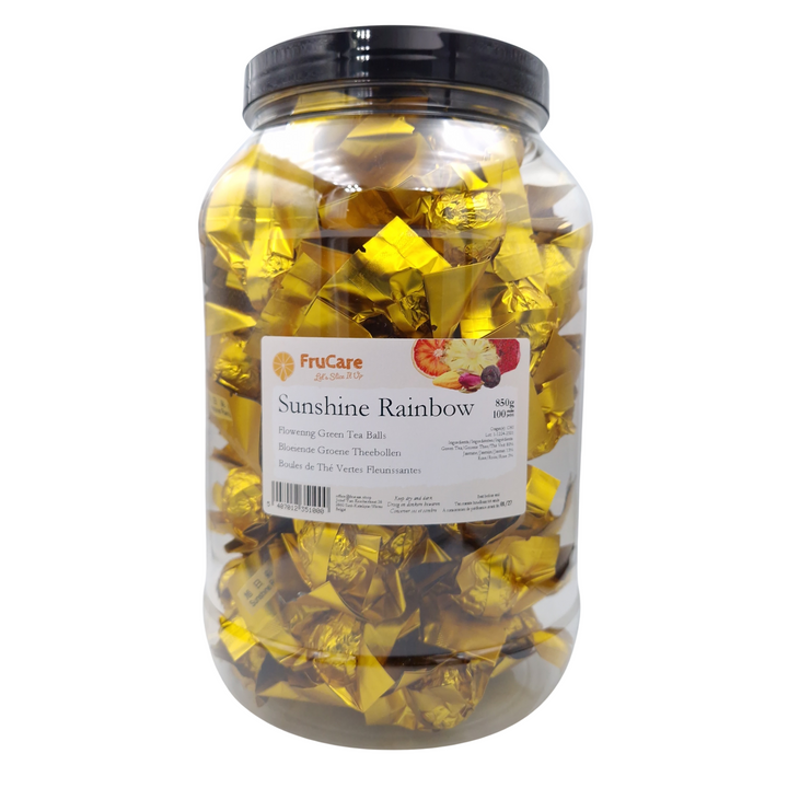Flowering Green Tea Ball - Sunshine Rainbow