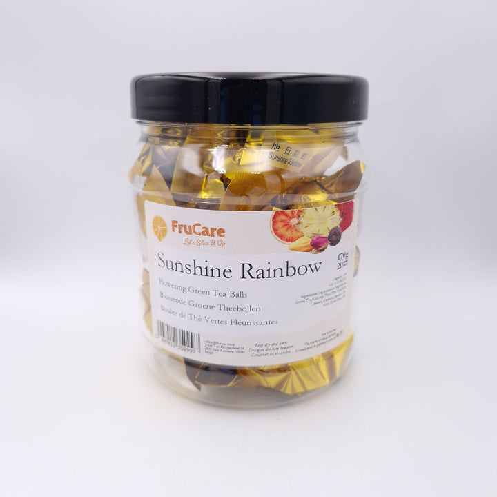 Flowering Green Tea Ball - Sunshine Rainbow