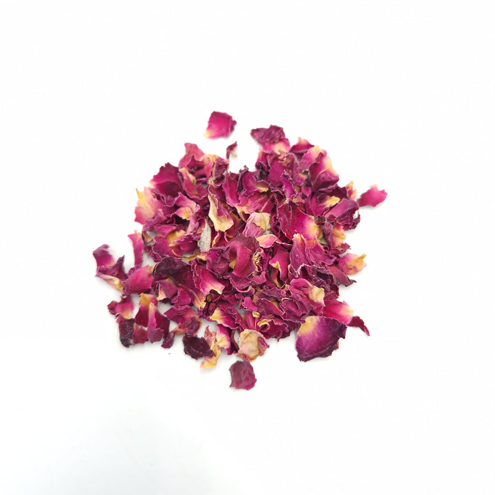 Dried Red Rose Petals