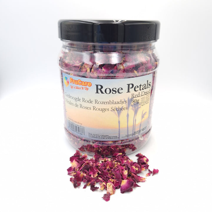 Dried Red Rose Petals