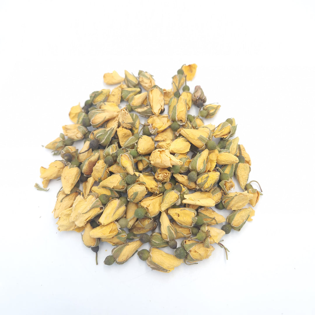Boutons de Rose Jaunes Séchés