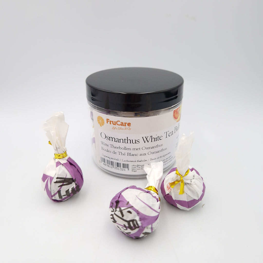 Dispersing White Tea Ball with Osmanthus