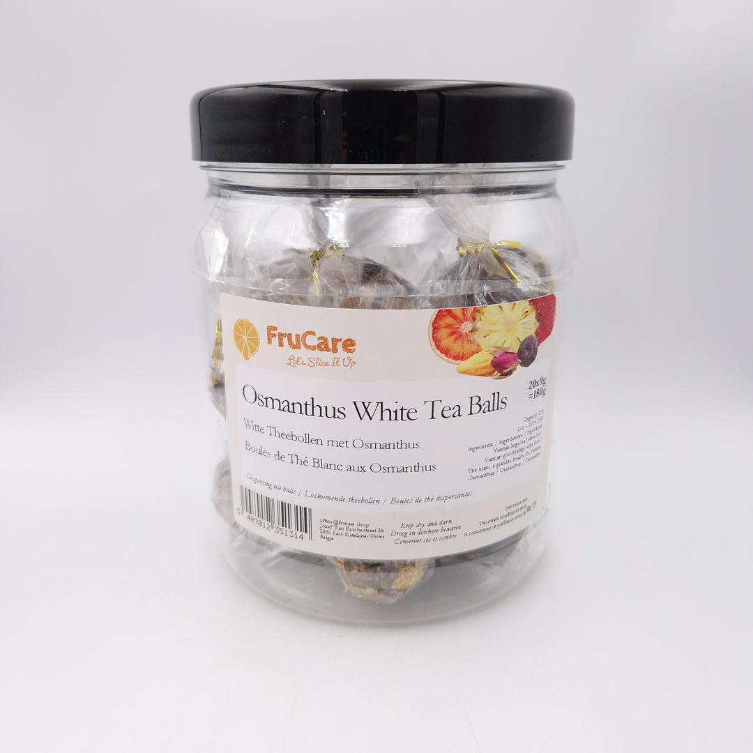 Dispersing White Tea Ball with Osmanthus
