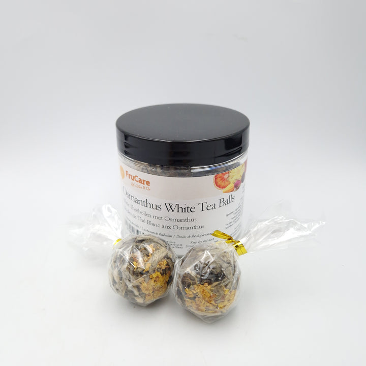 Dispersing White Tea Ball with Osmanthus