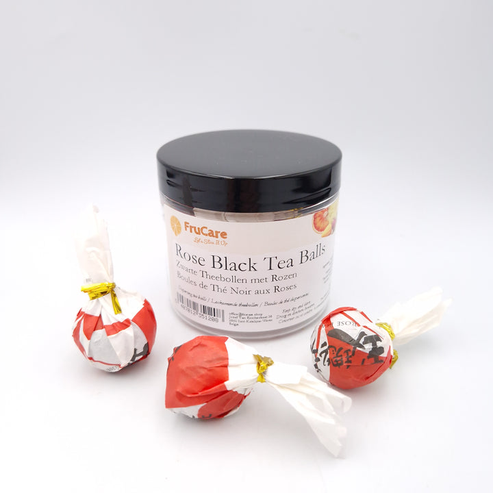 Dispersing Black Tea Ball with Roses