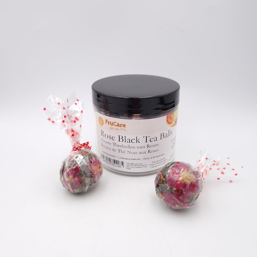 Dispersing Black Tea Ball with Roses