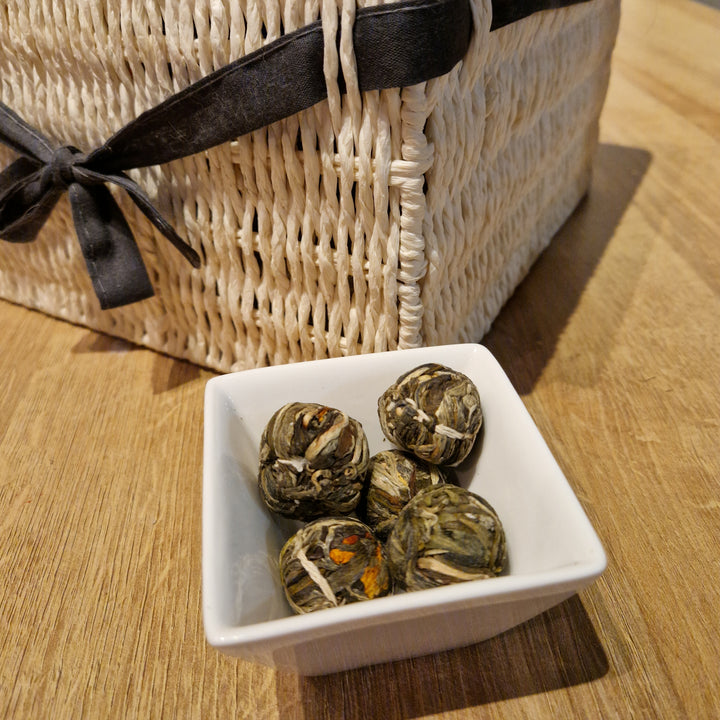 Blooming Green Tea Ball Gift Mix