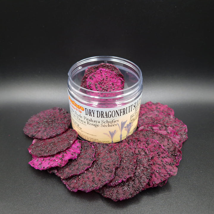 Dried Red Pitahaya Slices