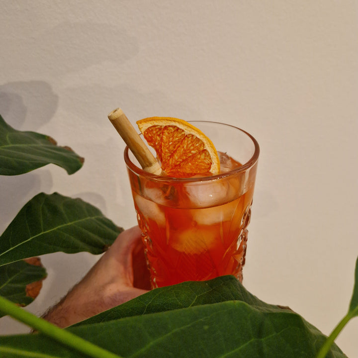 Red Grapefruit Halves