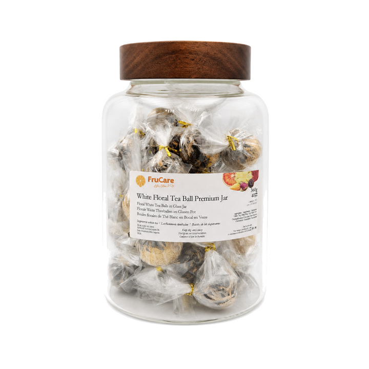 Dispersing White Tea Balls - Premium GLASS MIX