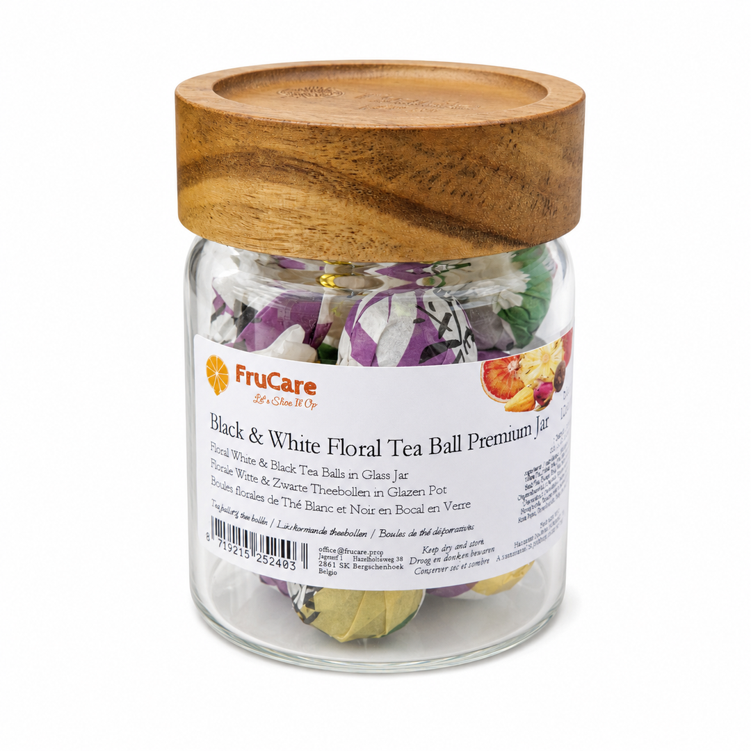 Dispersing White &amp; Black Tea Balls - Premium GLASS MIX