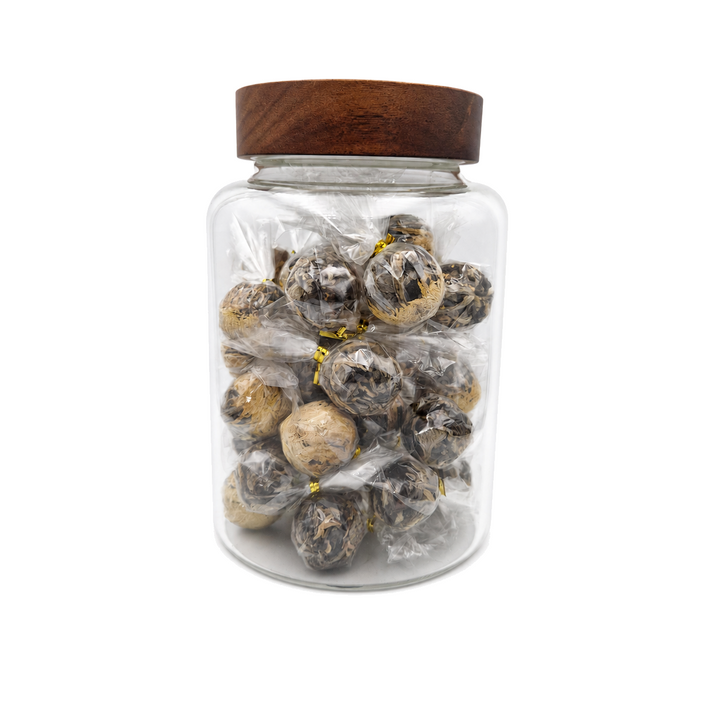 Dispersing White Tea Balls - Premium GLASS MIX