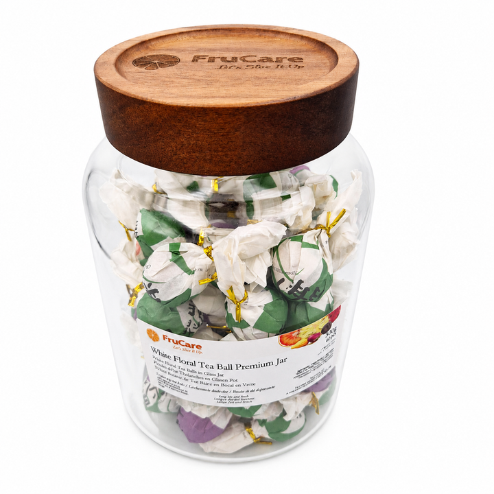 Dispersing White Tea Balls - Premium GLASS MIX